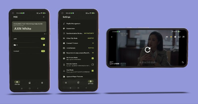 #软件 #开源 #播放器▶️ M3UAndroid - 开源 Android 流媒体播放器▎软件平台