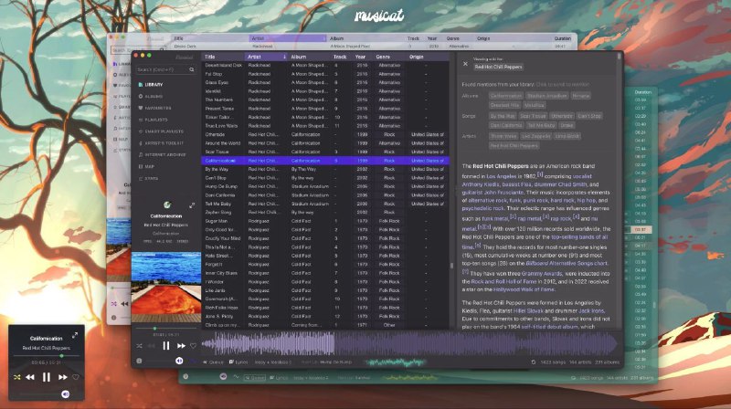 #软件 #音乐 #开源 #播放器🎶 Musicat - 开源跨平台本地音乐播放器▎软件功能