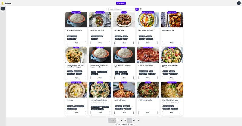 #软件 #工具 #开源🥗 Recipya - 功能强大的开源食谱管理器▎软件平台